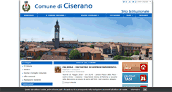 Desktop Screenshot of comune.ciserano.bg.it