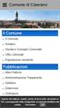 Mobile Screenshot of comune.ciserano.bg.it